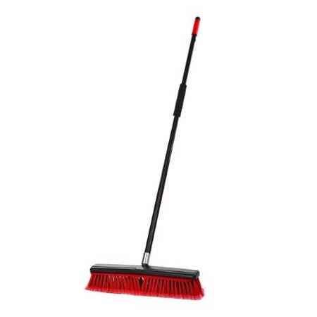 ALPINE INDUSTRIES 2-in-1 18 Smooth Surface Squeegee Push Broom, PK3 ALP4600-18-2-3